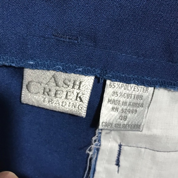 Ash Creek Size 48 Navy Blue Short - Picture 7 of 8